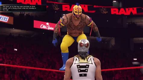 Wwe 2k22 Rey Mysterio Showcase Match 11 Gran Metalik Youtube