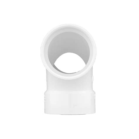 Charlotte Pipe 2 In X 2 In Pvc Dwv 90 Degree Hub Elbow For Sanitary