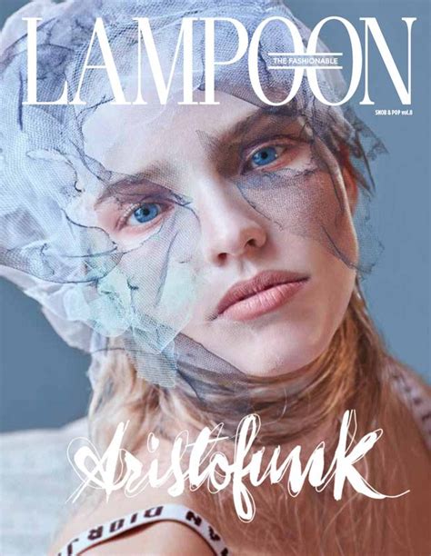 Sasha Luss Stars In The Fashionable Lampoon Cover Story