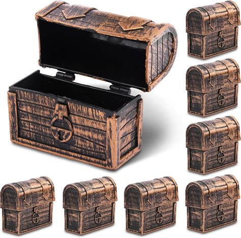 Amazon De Pcs Piraten Schatztruhe Piraten Vintage Treasure Box Mini