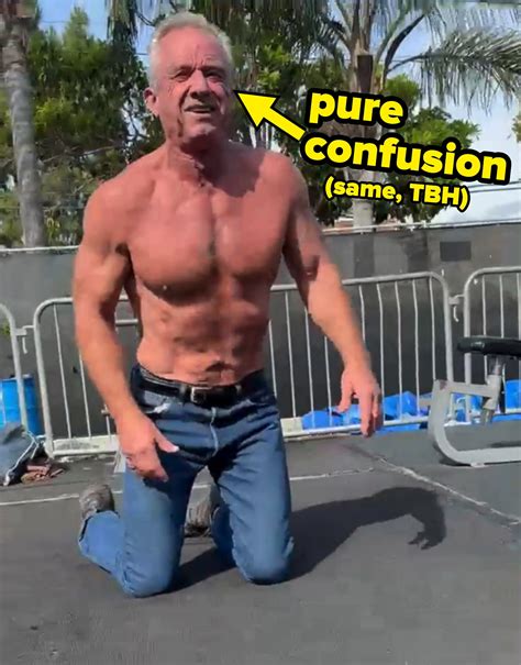 "That's A Fit Boy": RFK Jr.'s Shirtless Video Challenging Biden To A ...