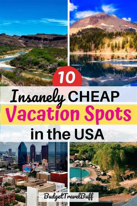 10 Insanely Cheap Places To Travel In The Usa In 2022 Cheap Vacation