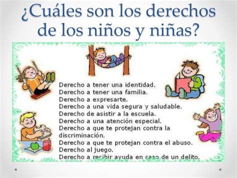 Cuáles Son Los 10 Derechos De Los Niños Niños Relacionados