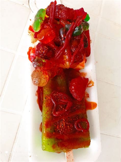 Paleta Loca Charolas De Botanas Dulces Fruta Con Chamoy Recetas De