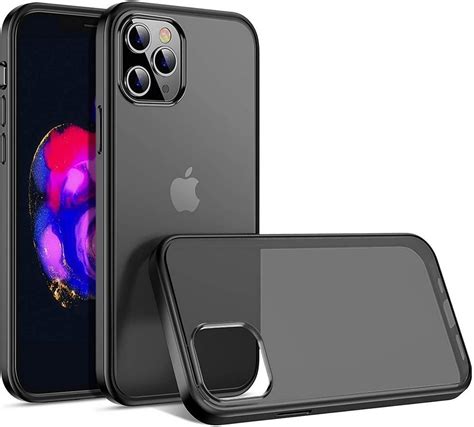 D Pro Matte Hybrid Etui Obudowa Iphone Pro Max Black D Pro