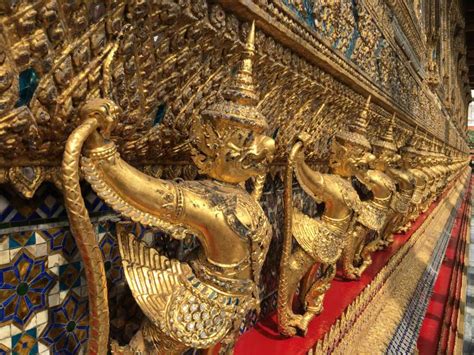 Wat Phra Kaew Bangkok Thailand The Grand Palace Temple And Home Of