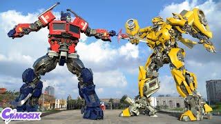 TOP 10 FIGHT SCENE : Optimus Prime vs Bumblebee - All T... | Doovi