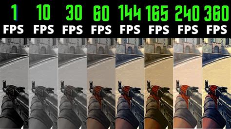 Csgo 1fps Vs 10fps Vs 30fps Vs 60fps Vs 120fps Vs 144fps Vs 165fps Vs