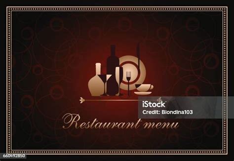 Luxury Template For A Restaurant Menu Stock Illustration Download