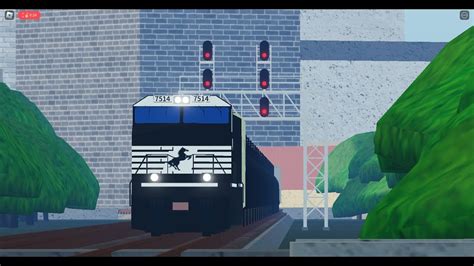 Awesome Railfanning On Csx In Roblox Youtube