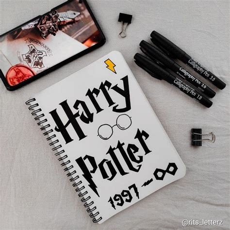 Harry Potter calligraphy