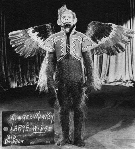 Flying Monkey Wardrobe Test From 'The Wizard of Oz' (1939) - Flashbak