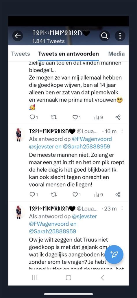 Alexx On Twitter Deze Roddelt Achter Mijn Rug Om Ze Heeft Mij Op