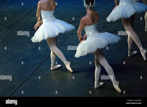 Ballet Dancers Performing Swan Lake Stock Photo Alamy