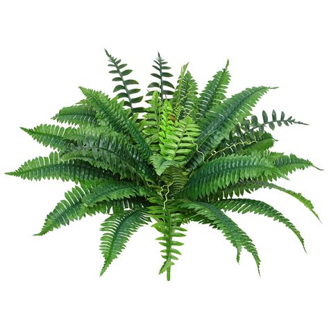 Yesfashion Bundles Artificial Autumn Boston Fern Plants Resistant No