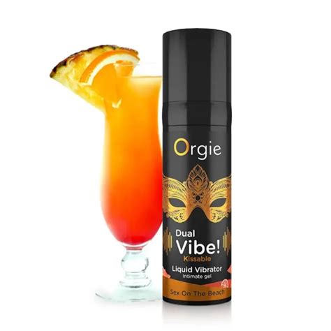 Żel wibrujący Dual Vibe o smaku Sex On The Beach 15 ml 27 0078 25232