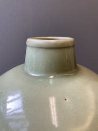 A Chinese Longquan Celadon Meiping Vase Ming Rob Michiels Auctions