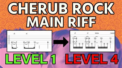 Learn The Cherub Rock Riff By The Smashing Pumpkins In Levels