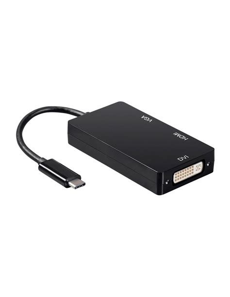 Aisens Conversor Usb C A Dvi Hdmi Vga Usb C M Dvi H Hdmi H Vga H