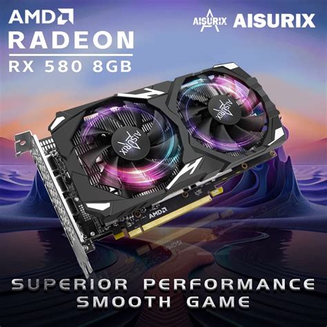 RX 580 AISURIX 8GB GDDR5 256Bit GPU Video Card Shopee Philippines