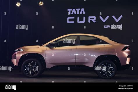 tata curvv suv coupe  res stock photography  images alamy