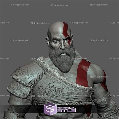 Kratos Standing V2 | SpecialSTL