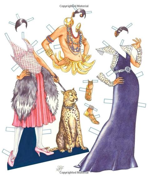 Josephine Baker Paper Dolls By Bruce Patrick Jones Paper Dolls