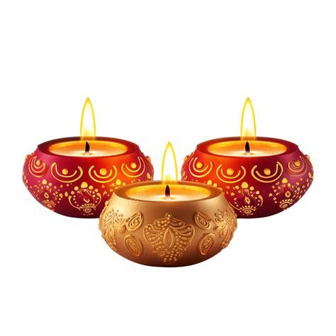 Happy Diwali Candles Set Design, Festival Of Lights Theme, Diwali ...