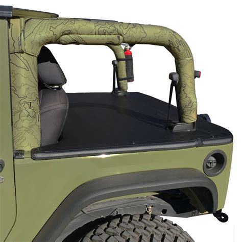 Coverking® Jeep Wrangler Jk 2018 Soft Roll Up Tonneau Cover