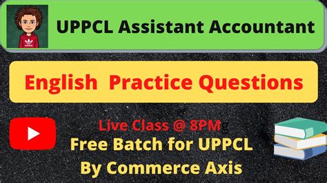 Uppcl Assistant Accountant Classes English Previous Year Questions