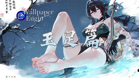 【wallpaper Engine】壁纸推荐 玉足篇 Wallpaper壁纸推荐 Wallpaper壁纸推荐 哔哩哔哩视频