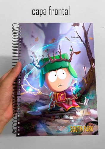 Caderno South Park Desenho Escolar 1 Matéria Mercado Livre