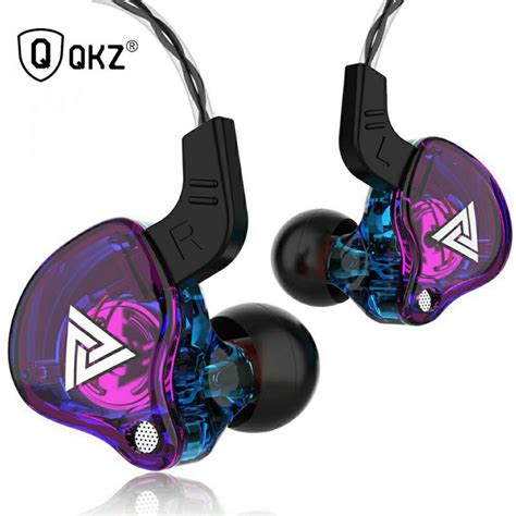 Jual Qkz Ak6 In Ear Monitor Earphone Headset Bass With Mic Shopee