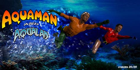 CGI Aquaman and Aqualad by jayfive67 on DeviantArt