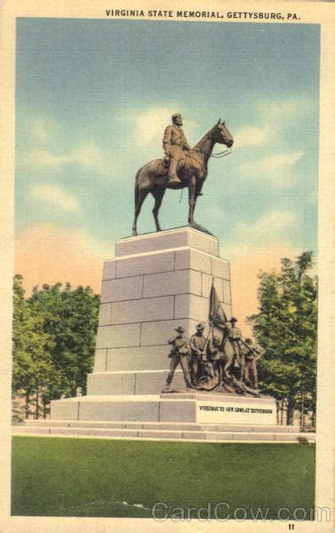 Virginia State Memorial Gettysburg Pa