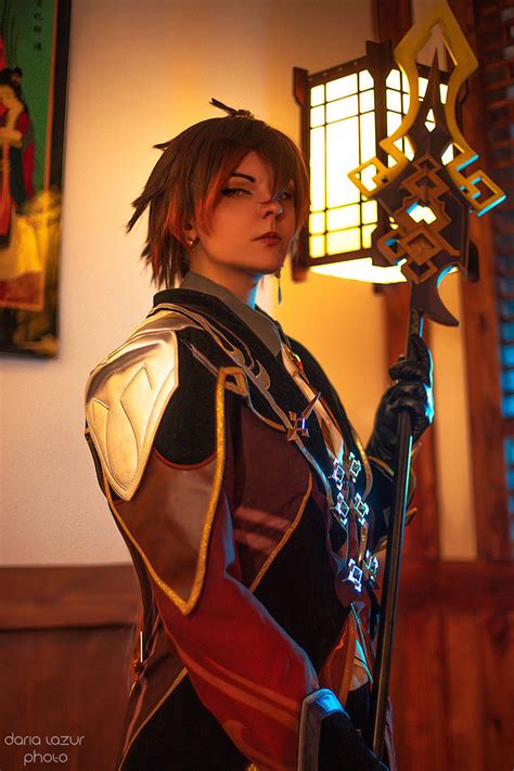 Genshin Impact Zhongli cosplay by Daria-Lazur on DeviantArt