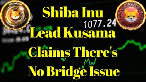 Breaking Coin Shiba Inu Lead Shytoshi Kusama Claims There S No Bridge