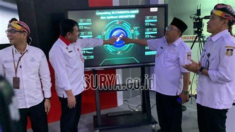 Pemkot Blitar Launching Aplikasi C Sirt Dan Aplikasi Sekar Turi Surya