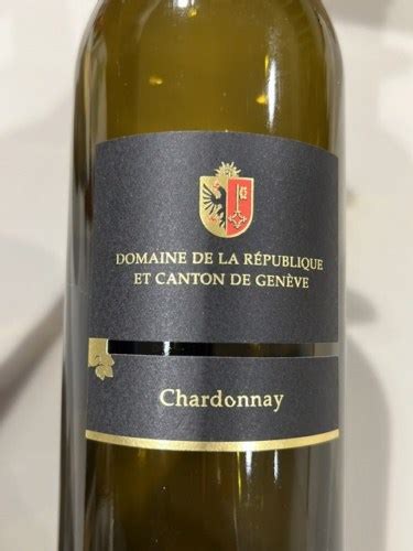 Domaine de la République et Canton de Genève Chardonnay Vivino US