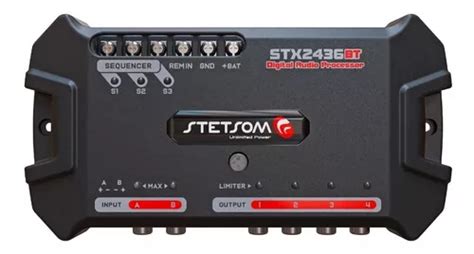 Processador Áudio Digital Stetsom Bluetooth Stx 2436 Frete grátis