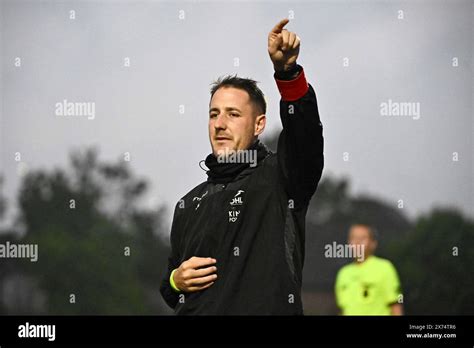 Head Coach Jimmy Coenraets Of Ohl Pictured During A Female Soccer Game