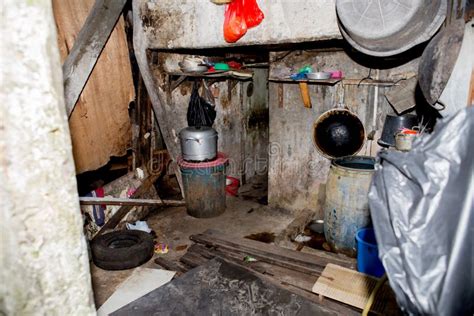 A Decayed Flooded Slum House In Jakarta Editorial Stock Photo Image