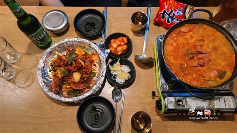 논현역 맛집 이층집 김치항정살과 부대찌개 저녁 먹기 네이버 블로그