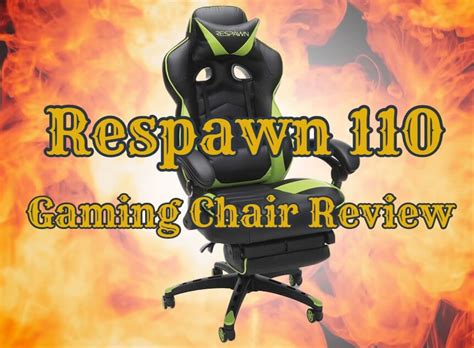 Respawn 110 Gaming Chair Review | Feature + Specification