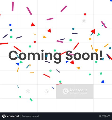 Coming Soon Emoji Animated Icon Download In Json Lottie Or Mp4 Format