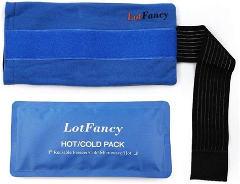 LotFancy Compresses Chaudes et Froides Sac de Gel Glace Réutilisable