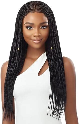 Amazon Jinn Republic 36 Triangle Knotless Women Braided Wigs For