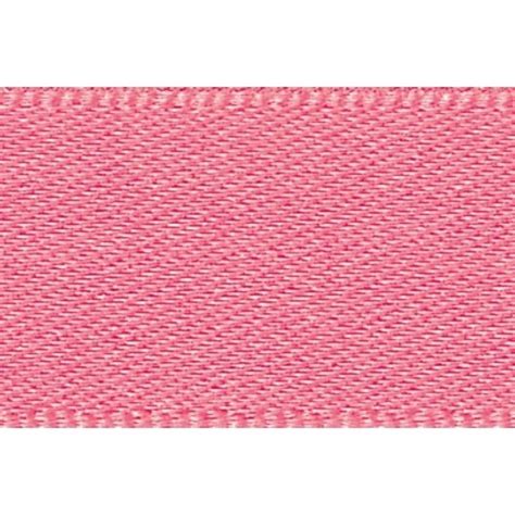 Berisfords FLO PINK 15mm X 20m Double Face Satin Cake Ribbon