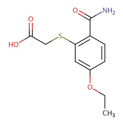 2 Aminocarbonyl 5 Ethoxyphenyl Thio Acetic Acid SIELC Technologies