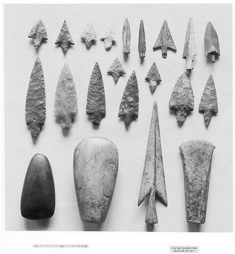 Arrowheads Date Ca B C B C Culture Probably European